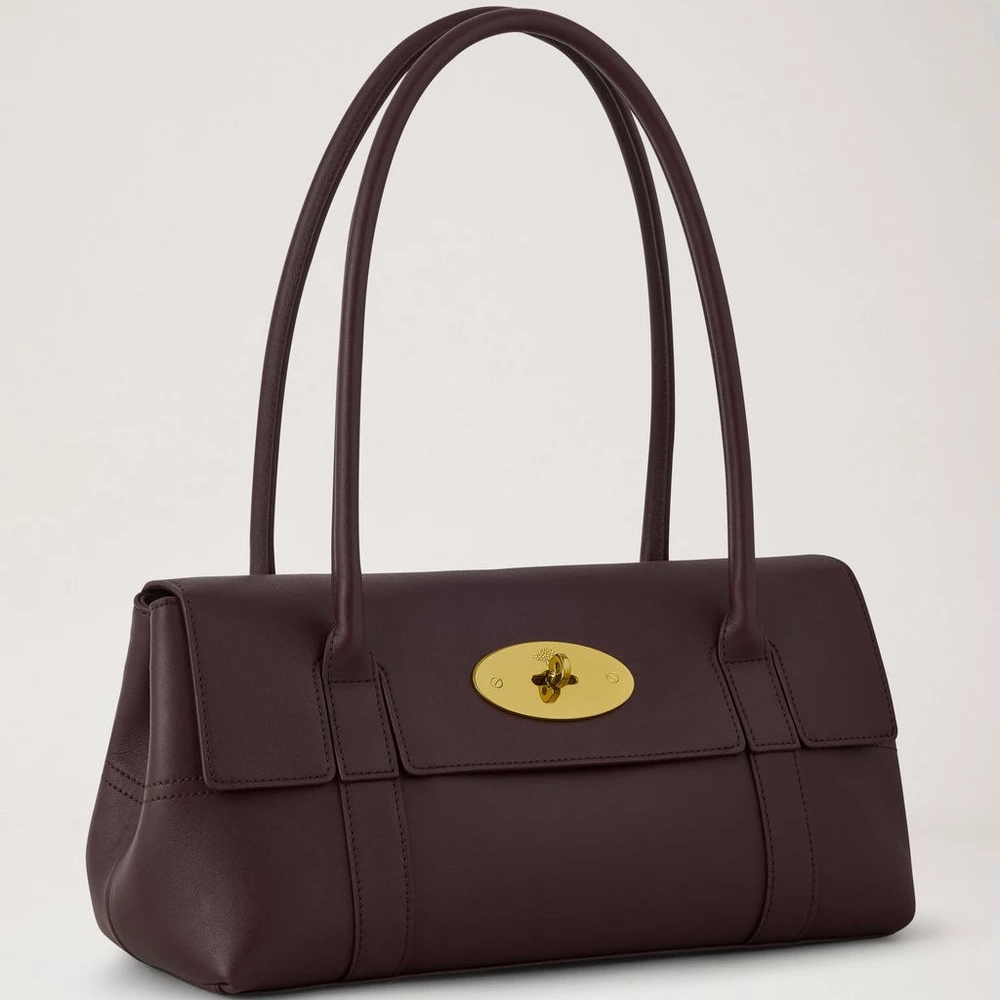 Mulberry East West Bayswater Oxblood geschmeidiges glattes Leder – HH0402/771K195
