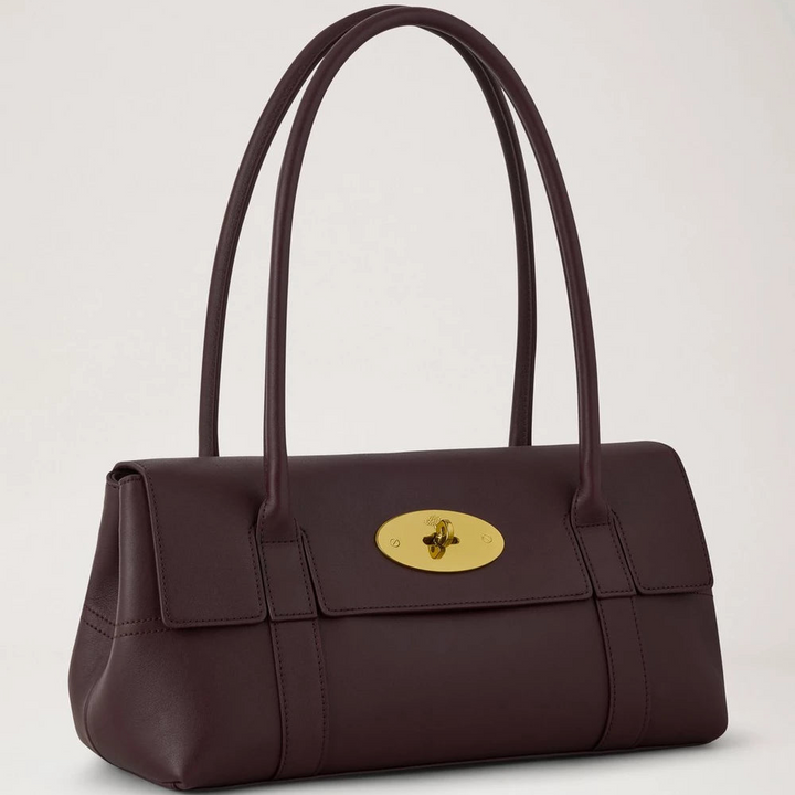 Mulberry East West Bayswater Oxblood geschmeidiges glattes Leder – HH0402/771K195