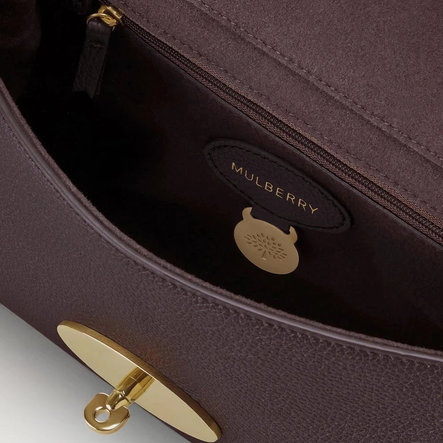 Mulberry Lily Small Classic Grain Ebony