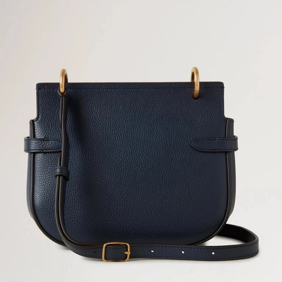 Mulberry Kleine Amberley Satchel Kleine klassische Narbung Nachthimmel