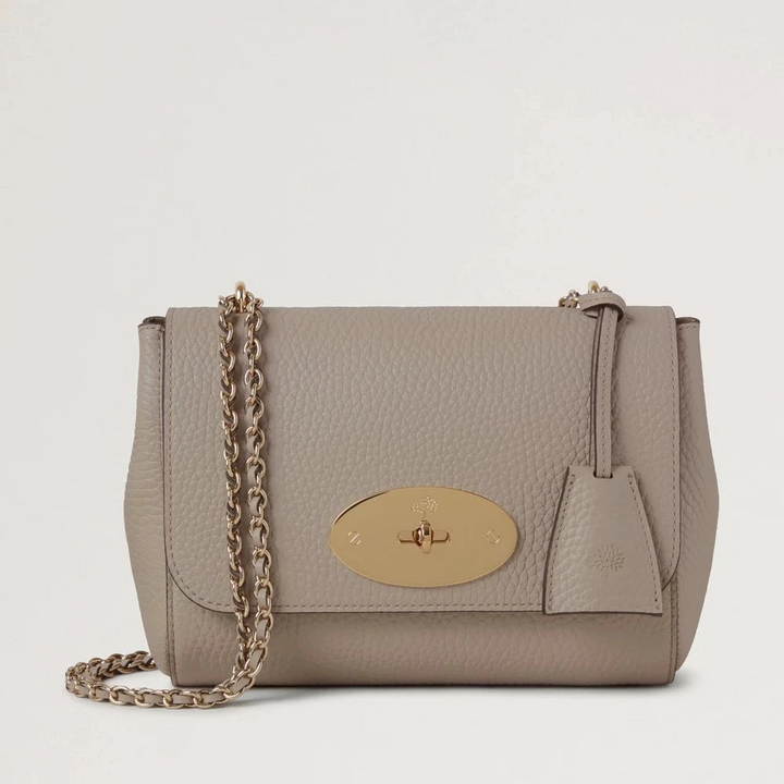 Mulberry Lily Kaschmir Taupe Grobnarbe