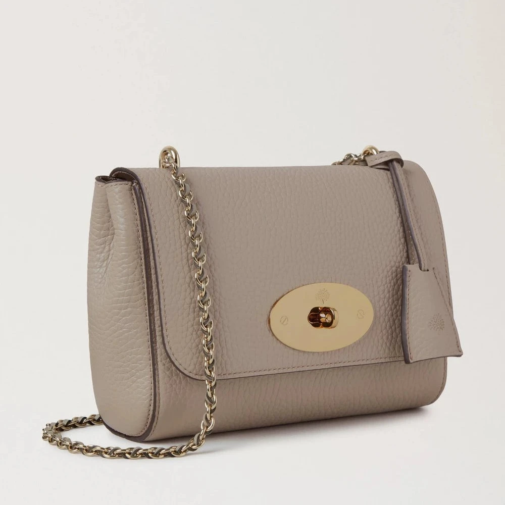 Mulberry Lily Kaschmir Taupe Grobnarbe