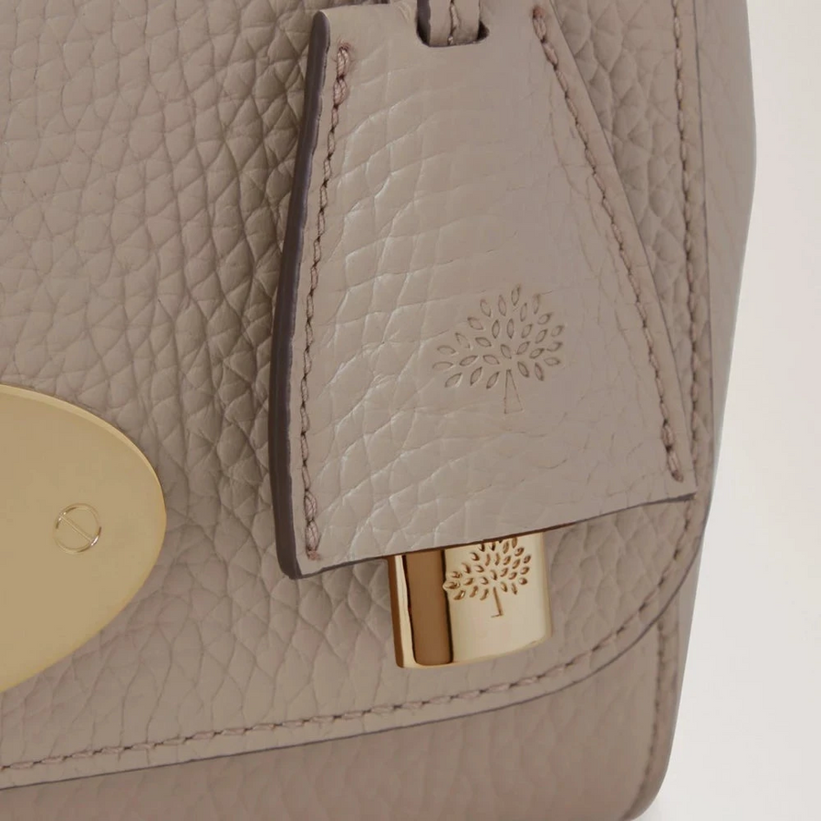 Mulberry Lily Kaschmir Taupe Grobnarbe