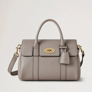 Mulberry Kleine Bayswater Satchel Cashmere Taupe 