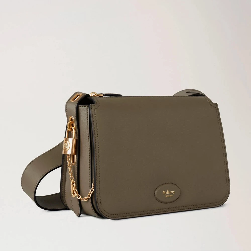 Mulberry Billie Leinen Grün Micro Classic Grain