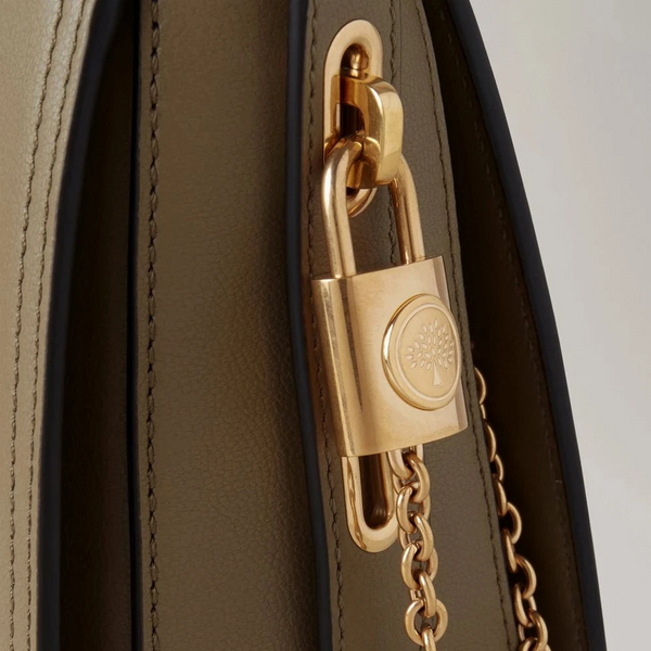 Mulberry Billie Leinen Grün Micro Classic Grain
