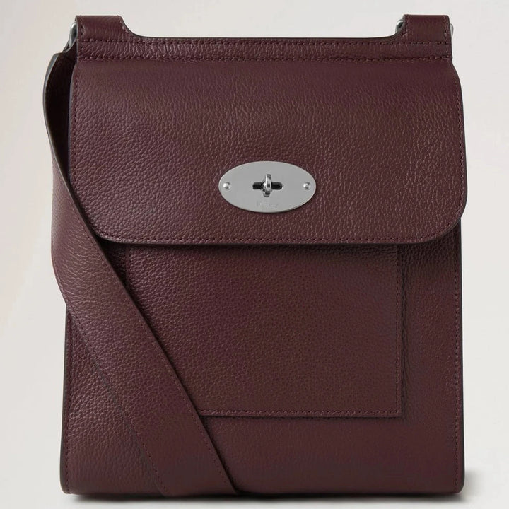 Mulberry Klein Antony Black Cherry Small Classic Grain 