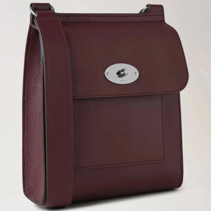 Mulberry Klein Antony Black Cherry Small Classic Grain 