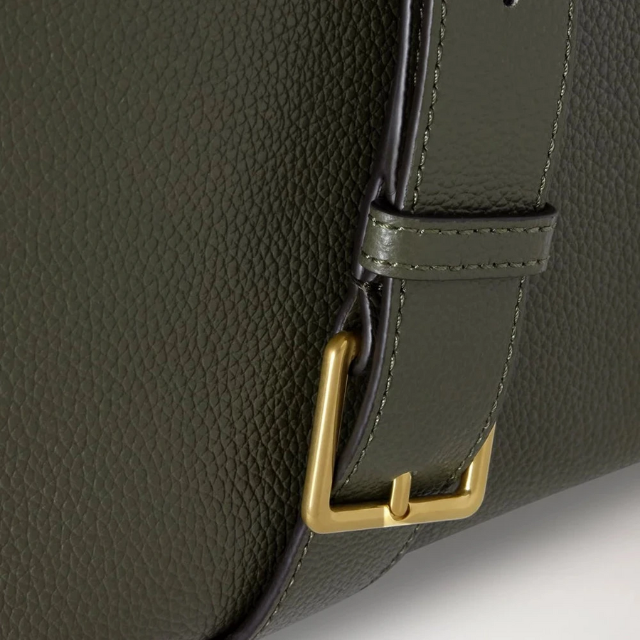 Mulberry Kleine Antony N Juniper Green Kleine klassische Körnung