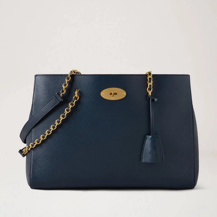 Mulberry Lily Chain Tote Night Sky Kleine klassische Narbung