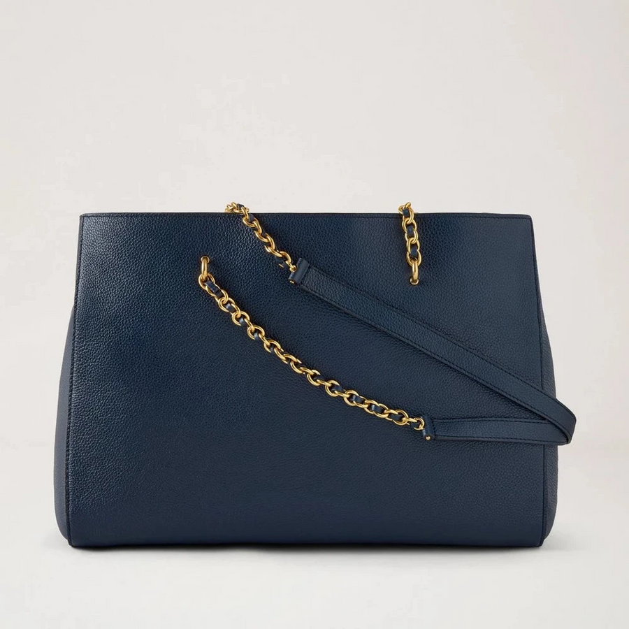 Mulberry Lily Chain Tote Night Sky Kleine klassische Narbung