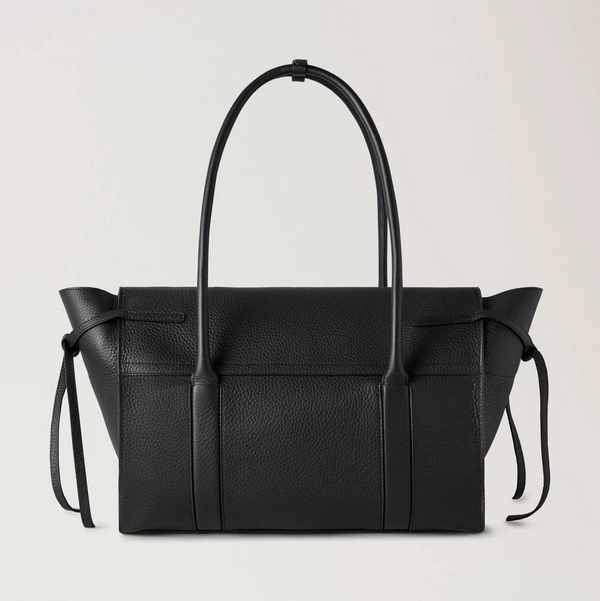 Mulberry Soft Bayswater Leder mit grober Narbung in Schwarz