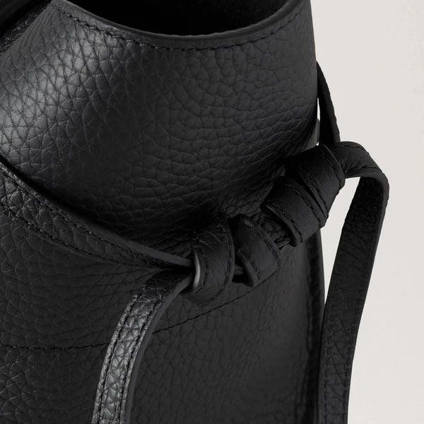 Mulberry Soft Bayswater Leder mit grober Narbung in Schwarz