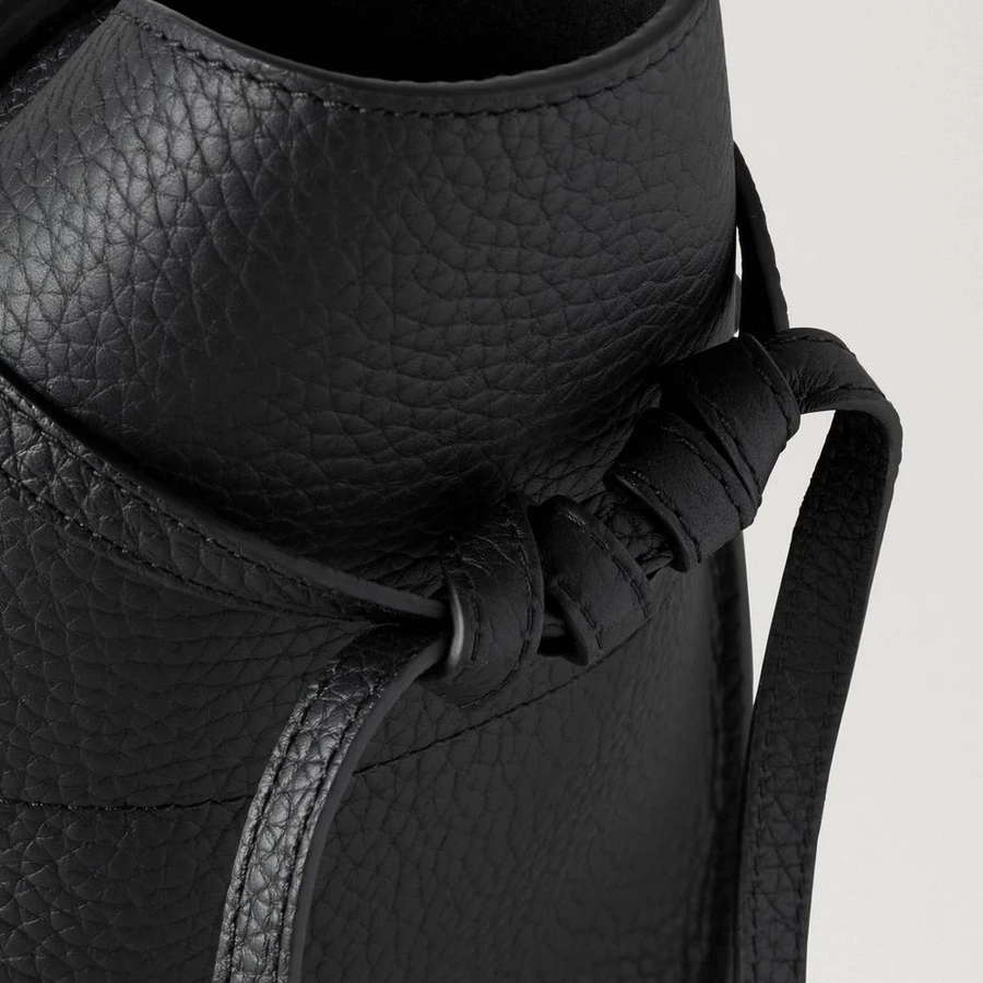 Mulberry Soft Bayswater Leder mit grober Narbung in Schwarz