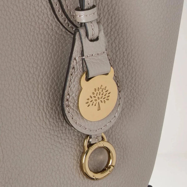 Mulberry Shopper Kaschmir Taupe Klein Klassisches Narbenleder