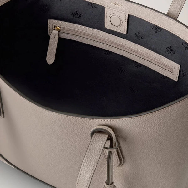 Mulberry Shopper Kaschmir Taupe Klein Klassisches Narbenleder