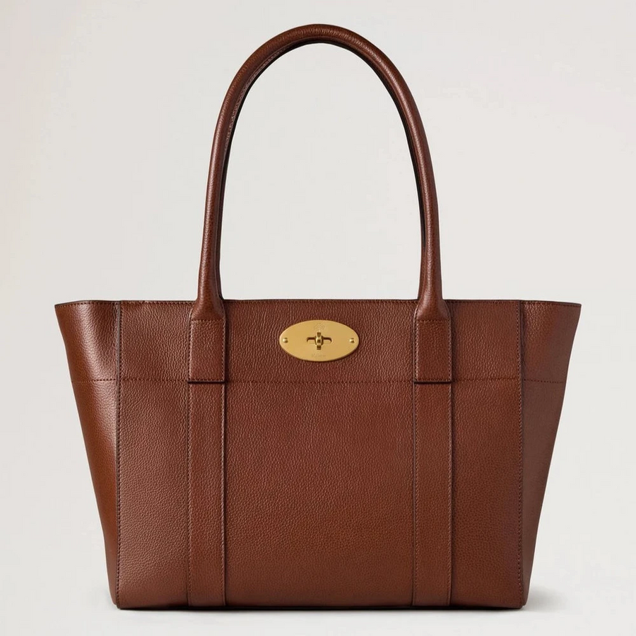 Mulberry Bayswater 9 To 5 Small Classic Grain Zweifarbig Eiche