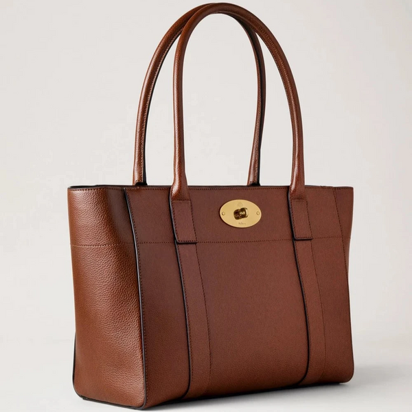 Mulberry Bayswater 9 To 5 Small Classic Grain Zweifarbig Eiche