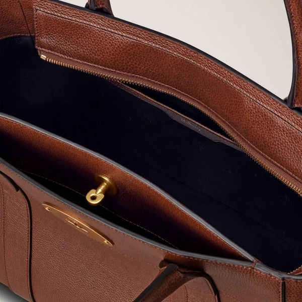 Mulberry Bayswater 9 To 5 Small Classic Grain Zweifarbig Eiche