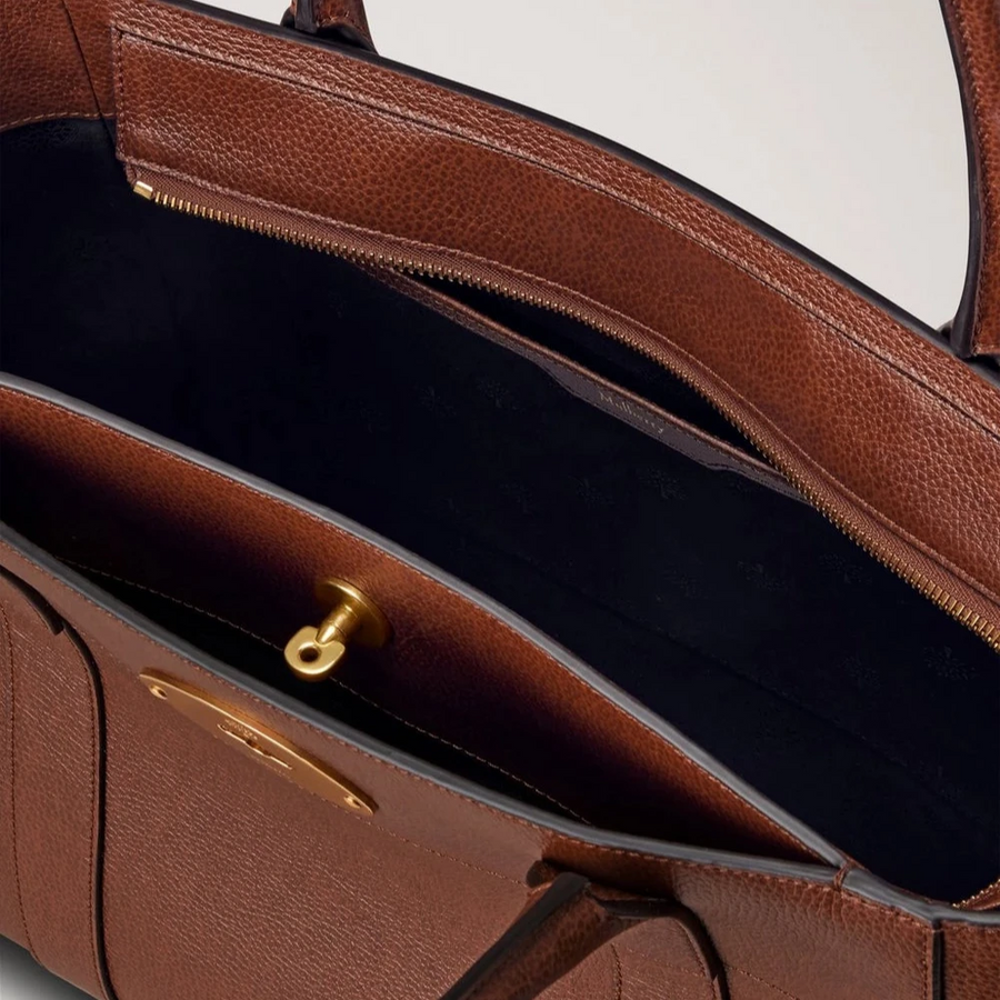 Mulberry Bayswater 9 To 5 Small Classic Grain Zweifarbig Eiche