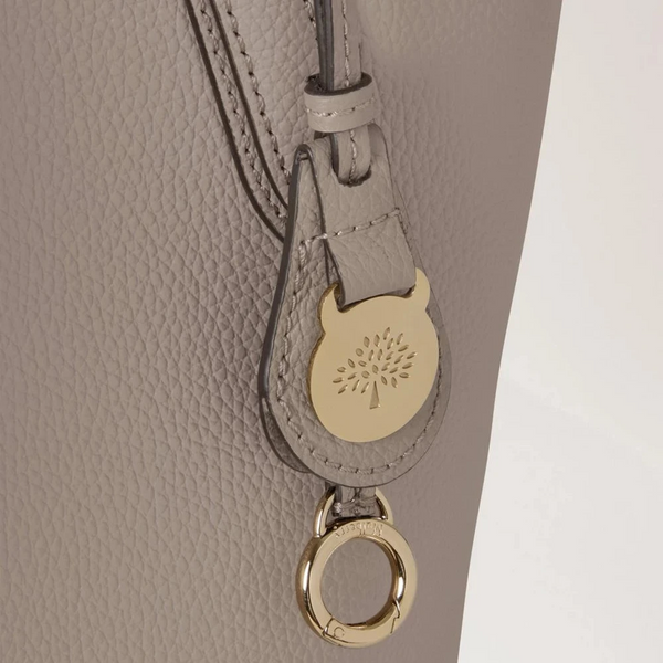 Mulberry A4 North South Shopper Small Classic Grain Kaschmir Taupe