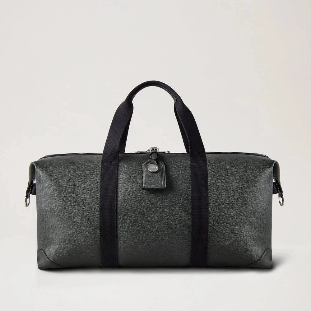 Mulberry Heritage Medium Clipper Schwarz BioVeg Scotchgrain