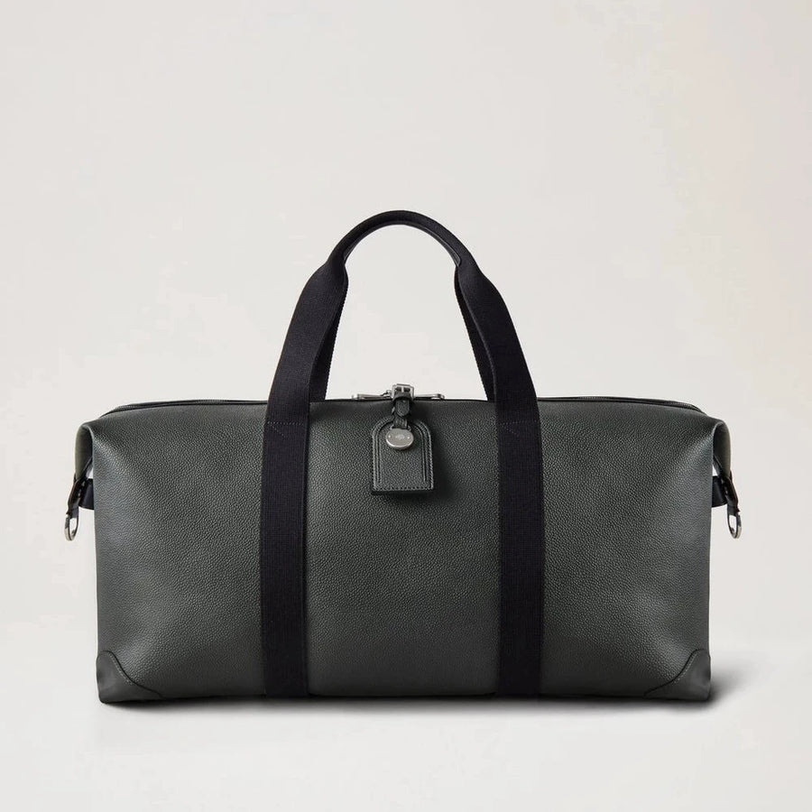 Mulberry Heritage Medium Clipper Schwarz BioVeg Scotchgrain