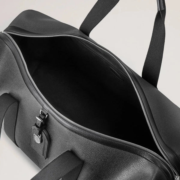 Mulberry Heritage Medium Clipper Schwarz BioVeg Scotchgrain