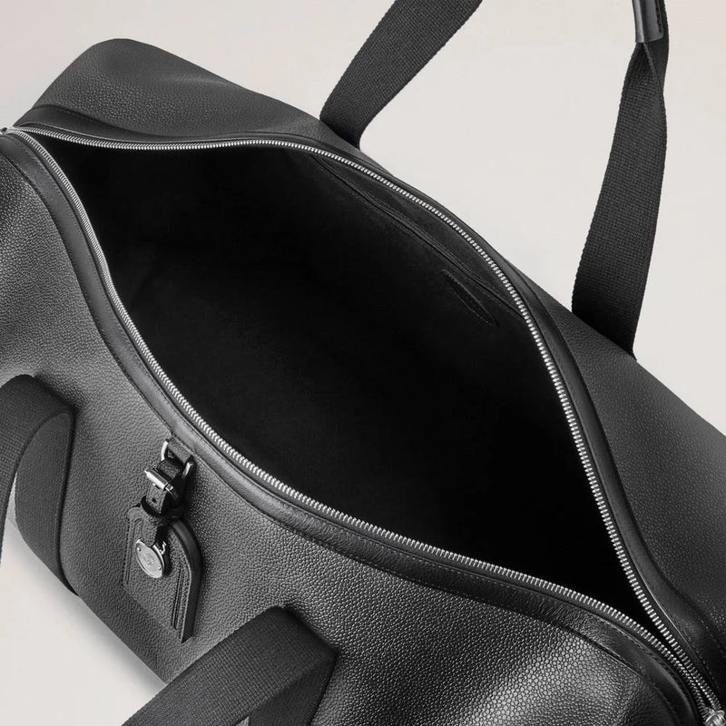 Mulberry Heritage Medium Clipper Schwarz BioVeg Scotchgrain