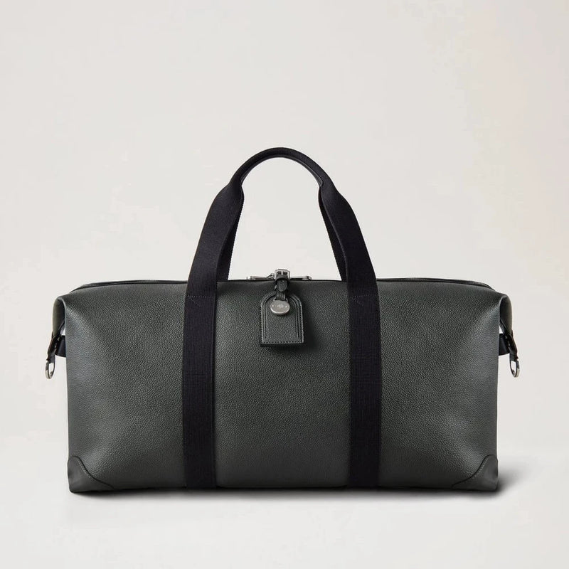 Mulberry Heritage Medium Clipper Schwarz BioVeg Scotchgrain