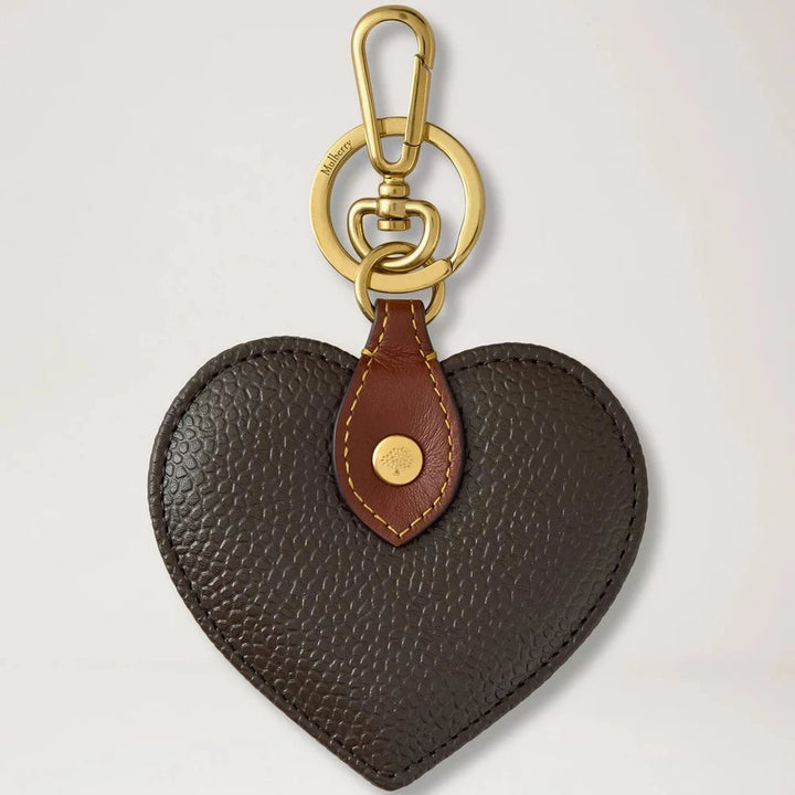 Mulberry Herz-Schlüsselanhänger Mole-Cognac – RK6006/127Q330