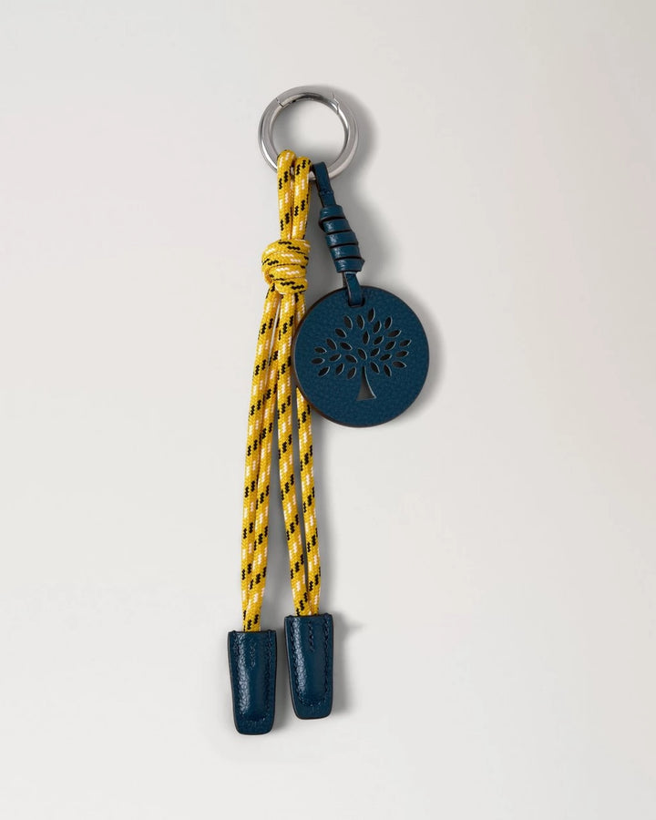 Mulberry Rope Keyring Gelb & Out of the Blue Mixed Material 
