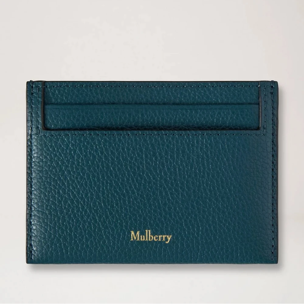 Mulberry Kreditkartenetui Slip Out of the Blue Small Classic Grain 