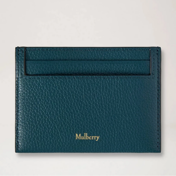 Mulberry Kreditkartenetui Slip Out of the Blue Small Classic Grain 