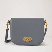Mulberry Kleine Darley Satchel Small Classic Grain Foggy Gray 