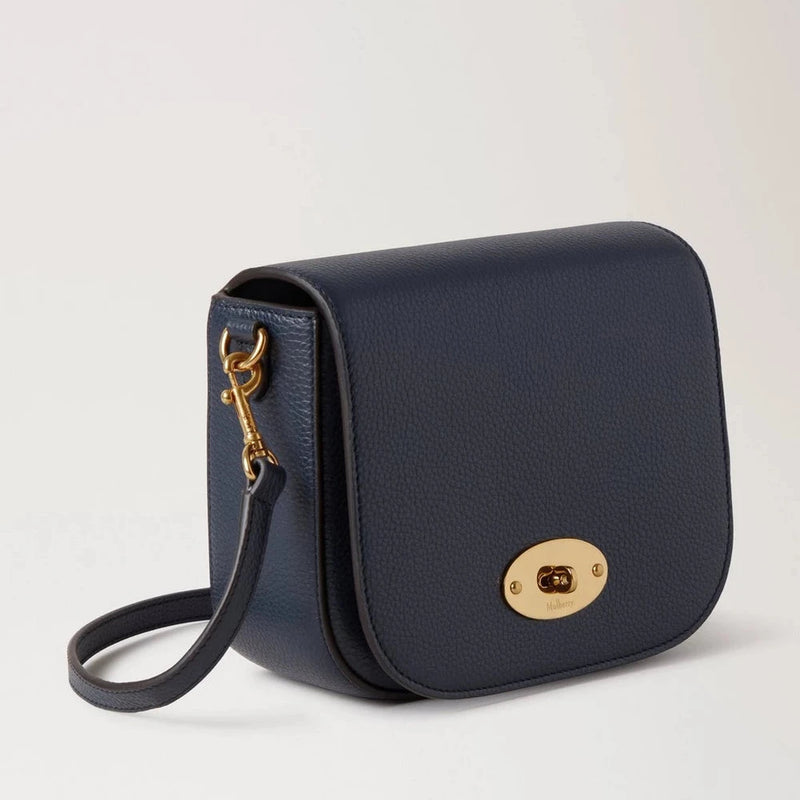 Mulberry Small Darley Satchel Small Classic Grain Night Sky