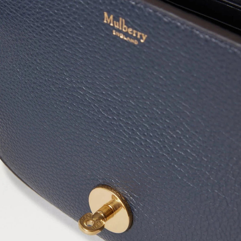 Mulberry Small Darley Satchel Small Classic Grain Night Sky