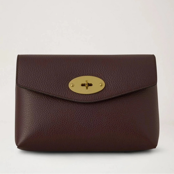 Mulberry Darley Kosmetiktasche Oxblood Small Classic Grain – RL5077/205K195