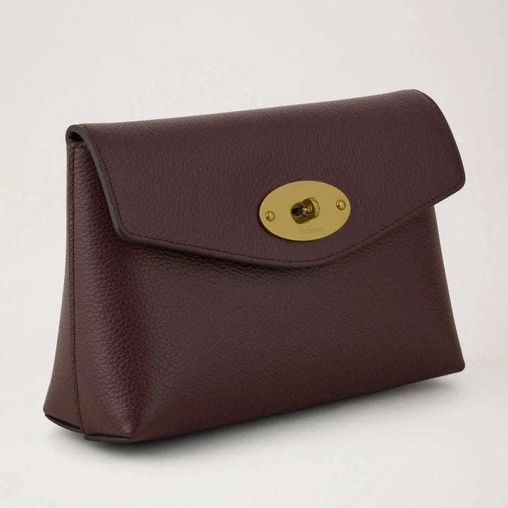 Mulberry Darley Kosmetiktasche Oxblood Small Classic Grain – Produktbild 2