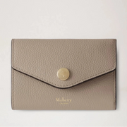 Mulberry Folded Multicard Wallet Small Classic Grain Cashmere Taupe Geldbörse