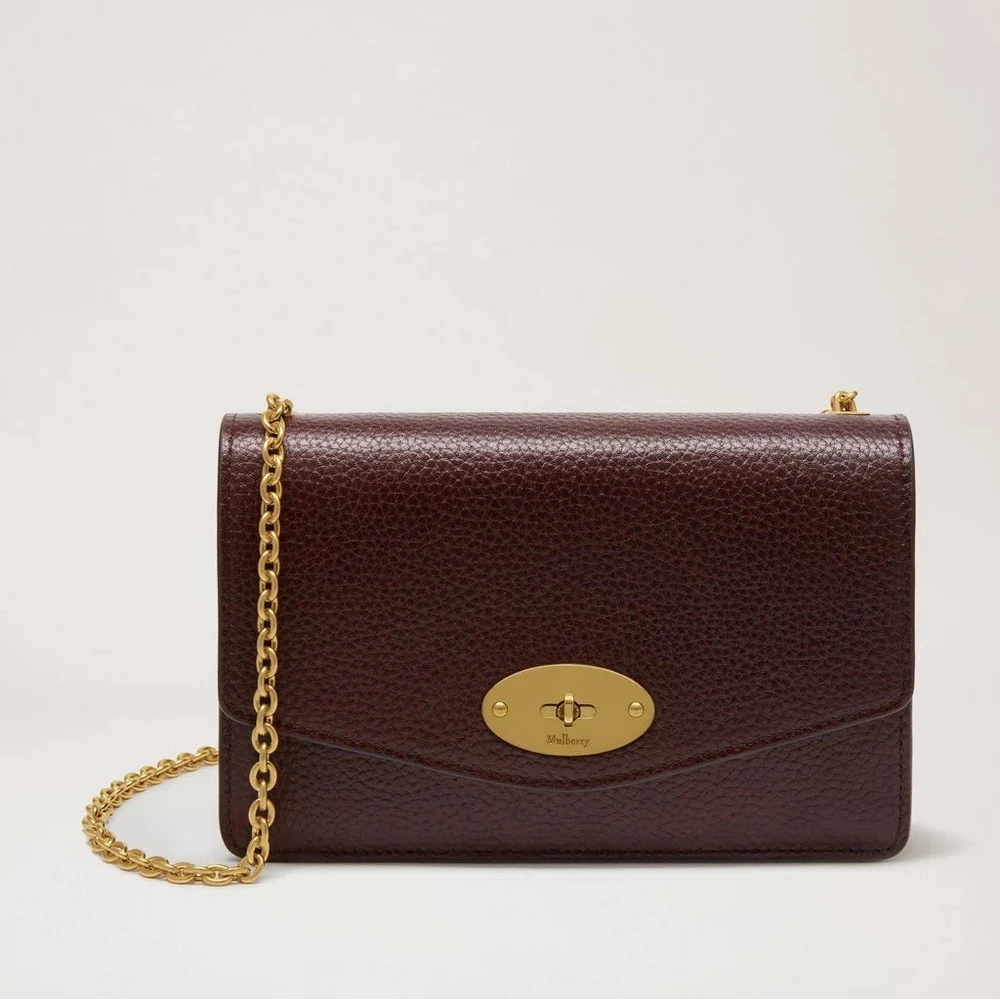 Mulberry Kleine Darley Oxblood Small Classic Grain – RL7791/205K195