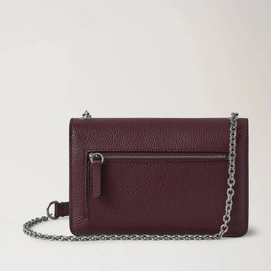Mulberry Small Darley Small Classic Grain Schwarzkirsche