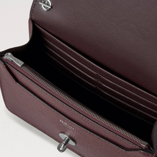 Mulberry Small Darley Small Classic Grain Schwarzkirsche