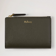 Mulberry Continental Bifold Zipped Wallet Juniper Green 