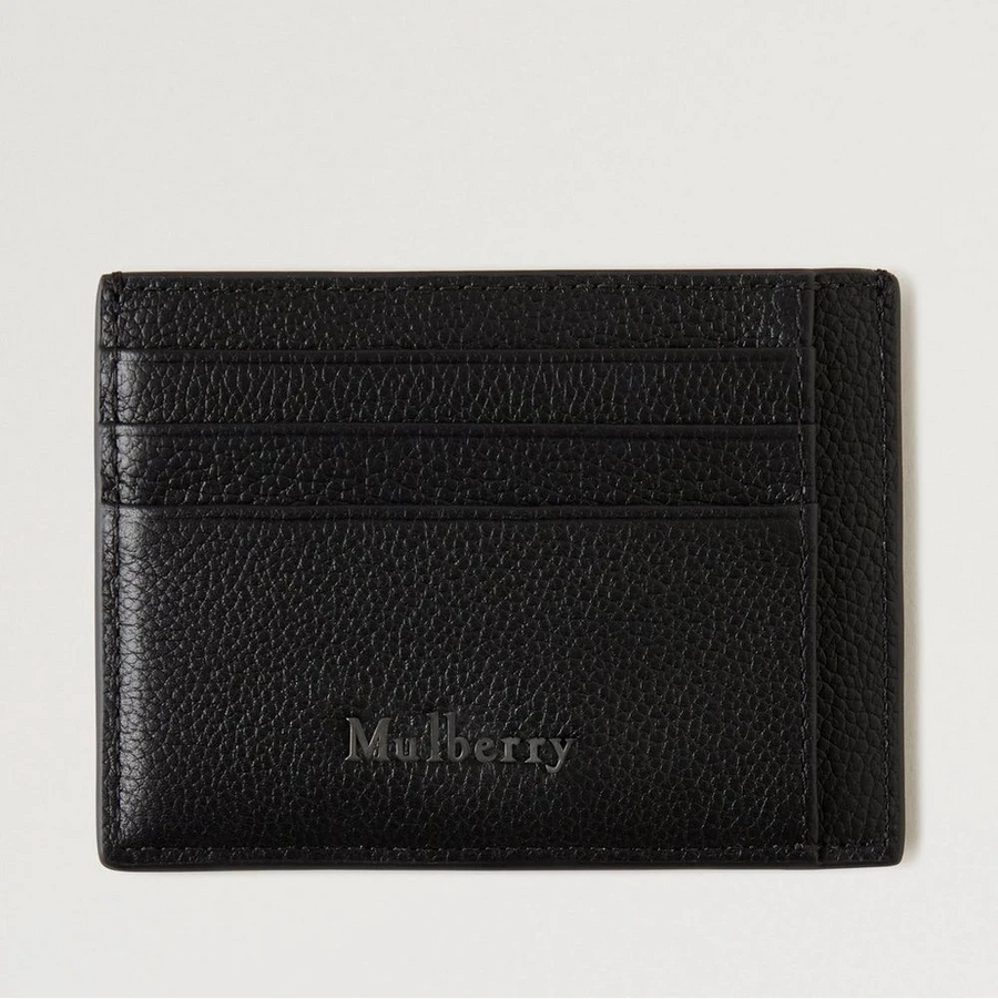 Mulberry Farringdon Kartenetui Schwarz