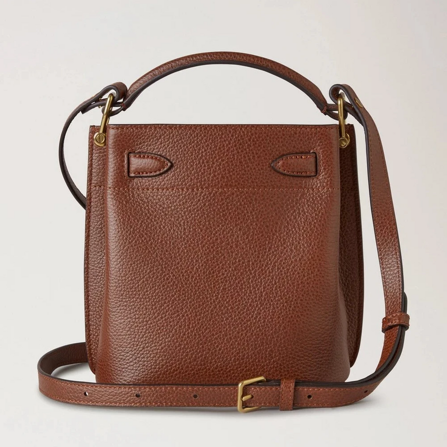 Mulberry Mini Islington Bucket Eiche zweifarbig mit kleiner klassischer Maserung