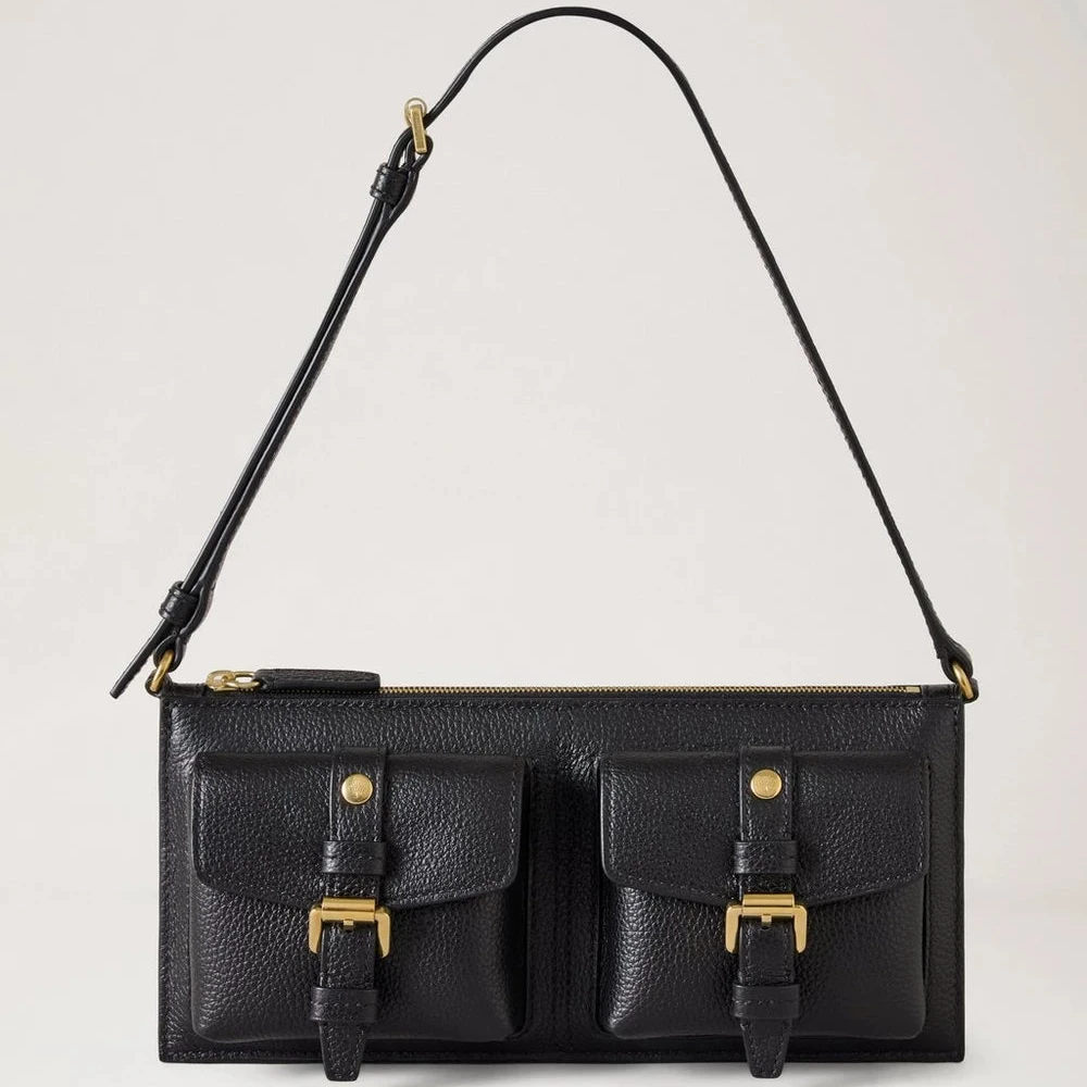 Mulberry Roxanne Mini Umhängetasche Schwarz
