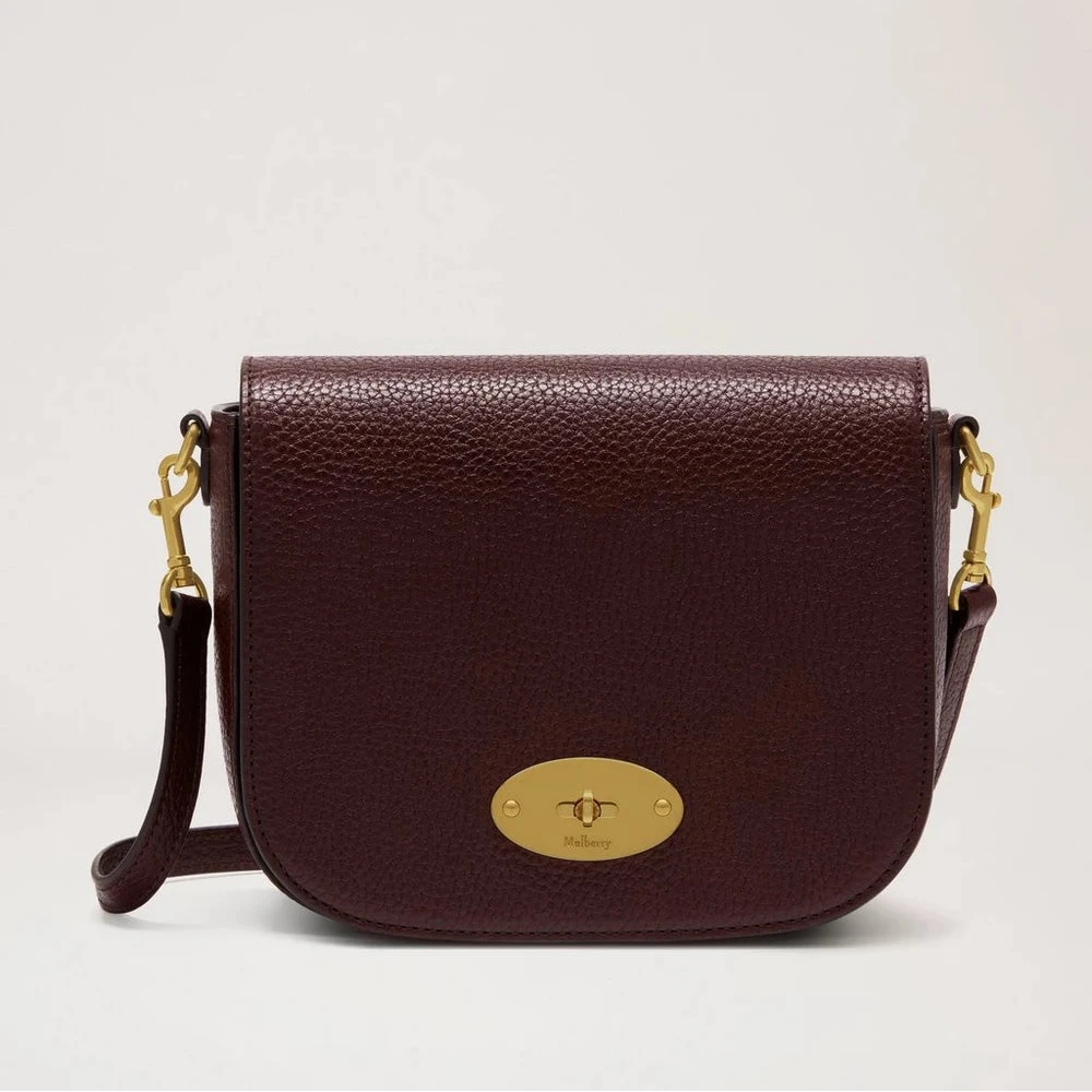 Mulberry Kleine Darley Satchel Oxblood Small Classic Grain – RL9122/205K195