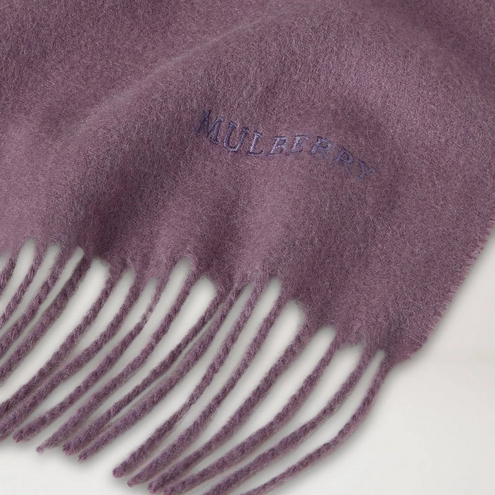 Mulberry Kaschmirschal Dusky Mauve Kaschmirwolle – Produktbild 2
