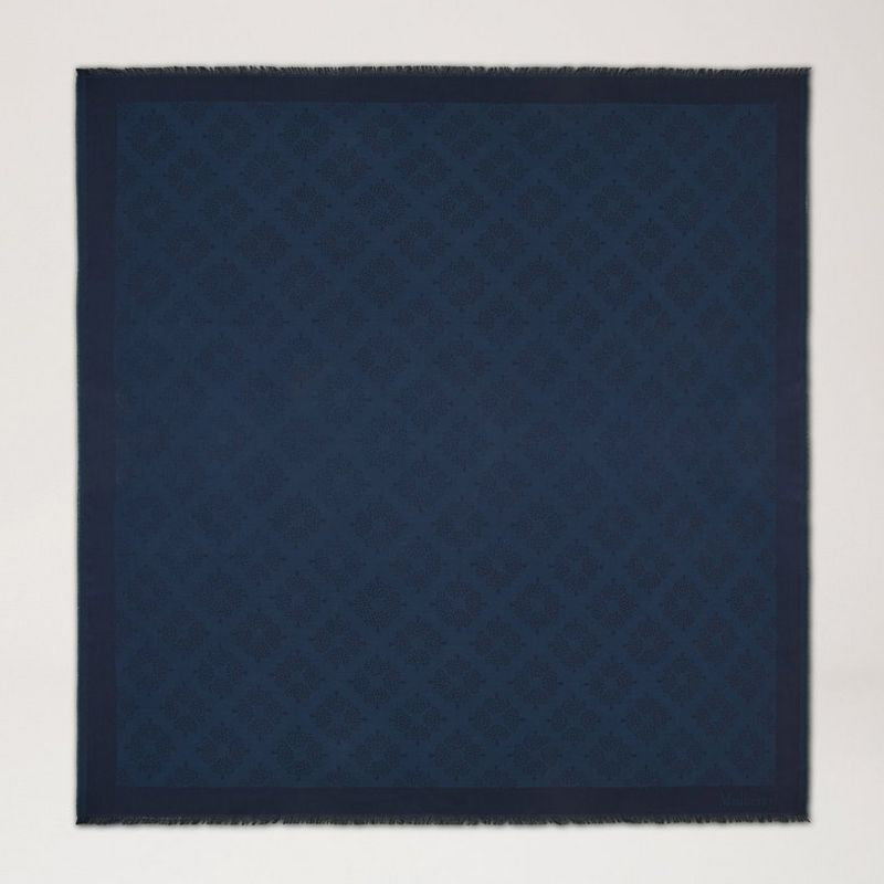 Mulberry Tree Square Night Sky Baumwoll-Seidenmischung